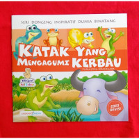Image of Katak yang Mengagumi Kerbau